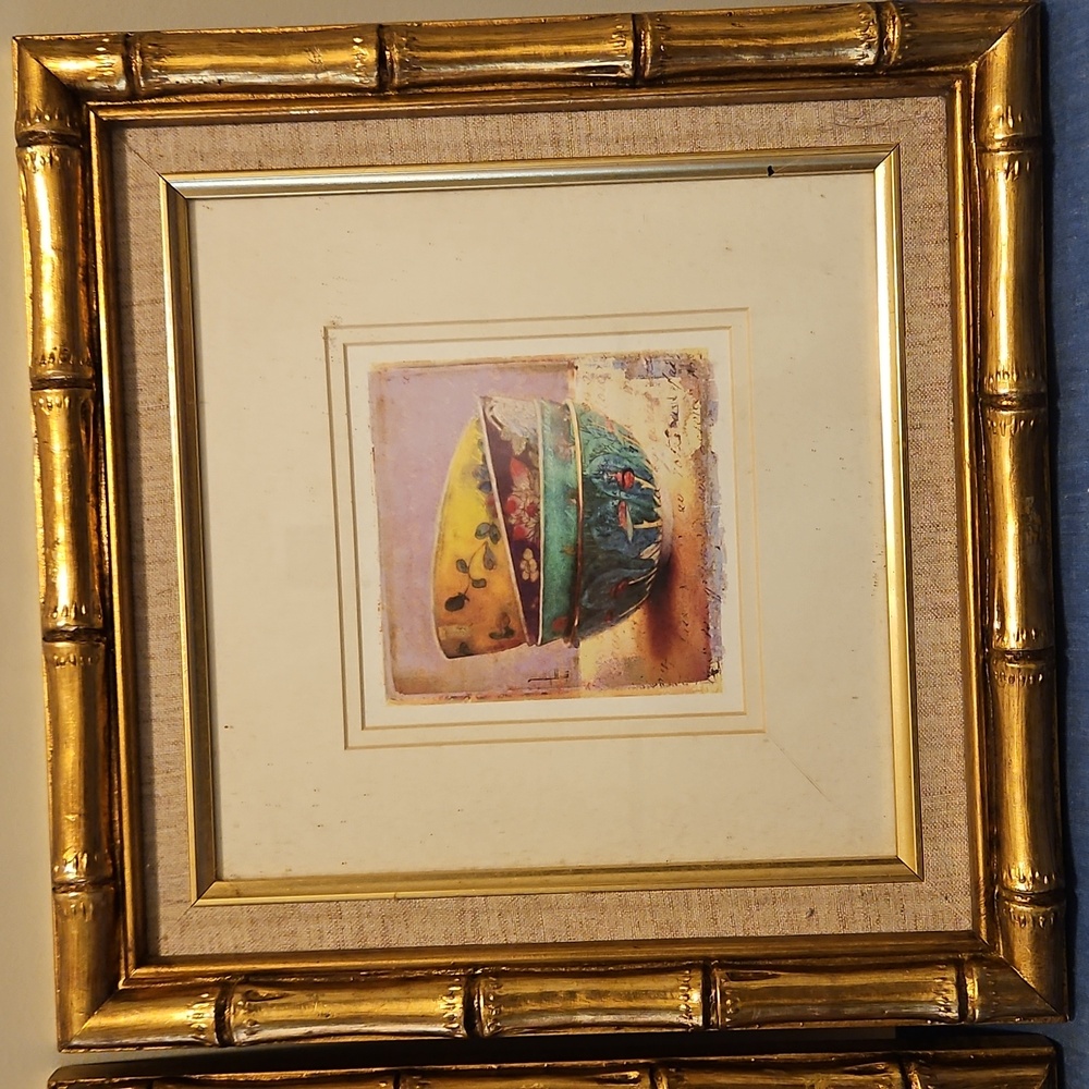 Gold Framed Art Prints - Set of 2 - Picture 3 of 7